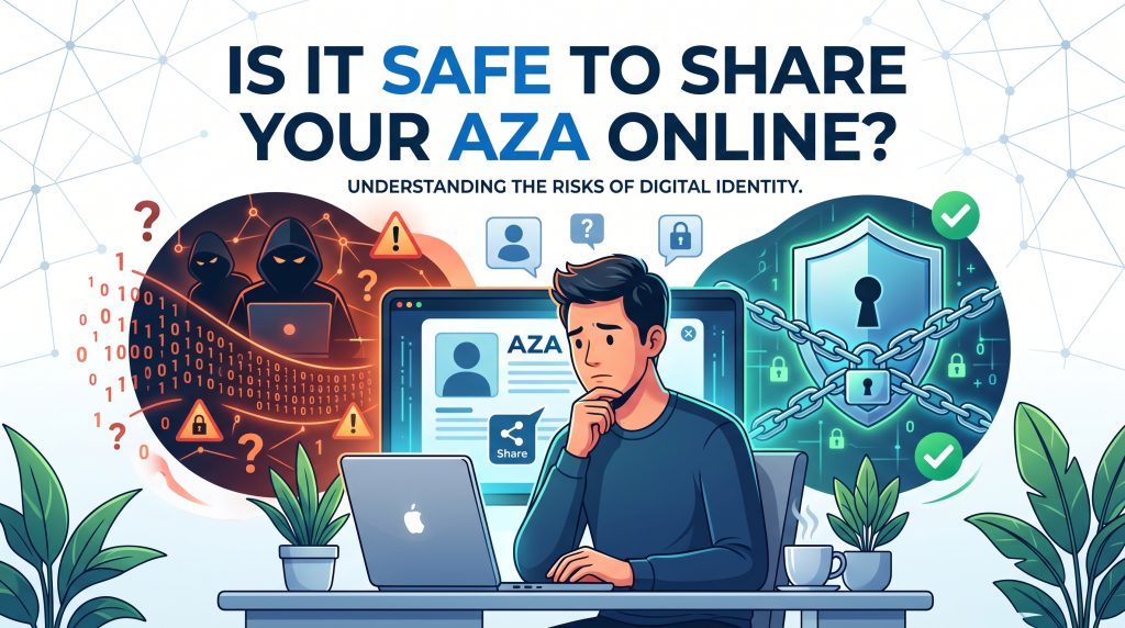 Is it safe to share your Aza online